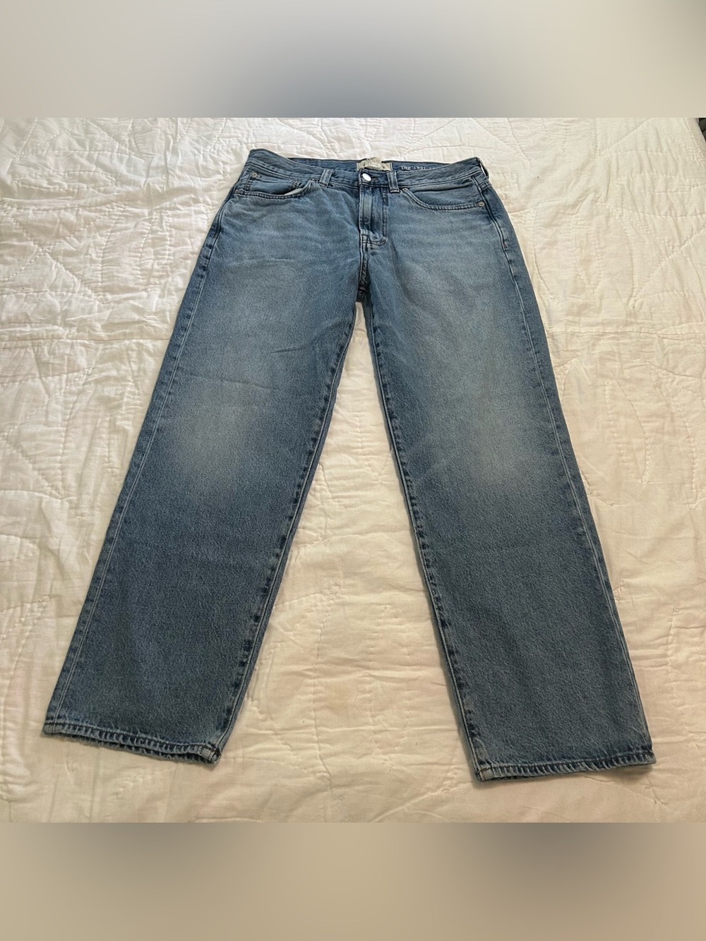 Madewell Men’s 1991 Loose Straight Jeans 31X30 (measured 31X28) Medium Wash